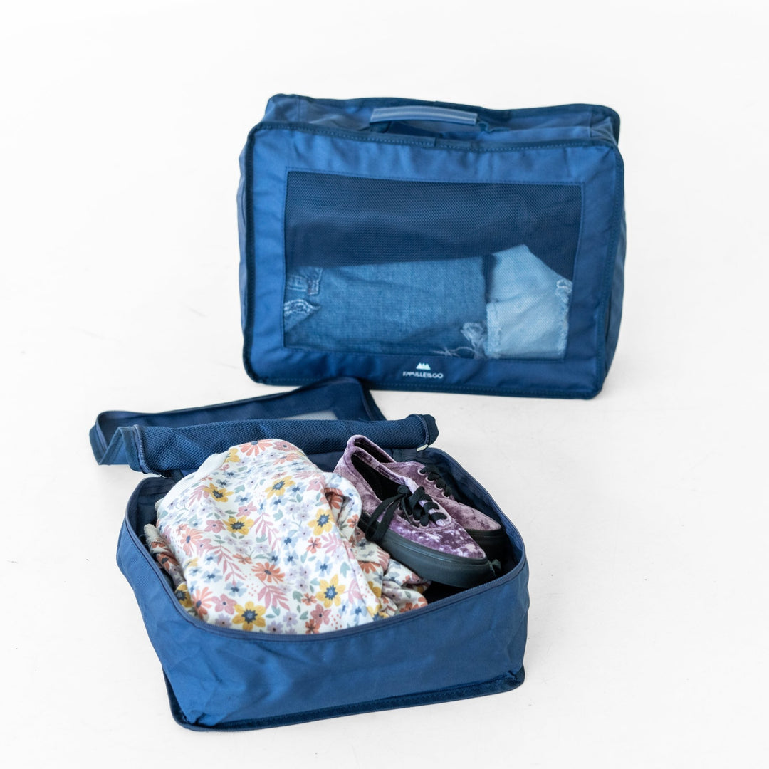 Cubes de rangement pour bagages - Familleonthego